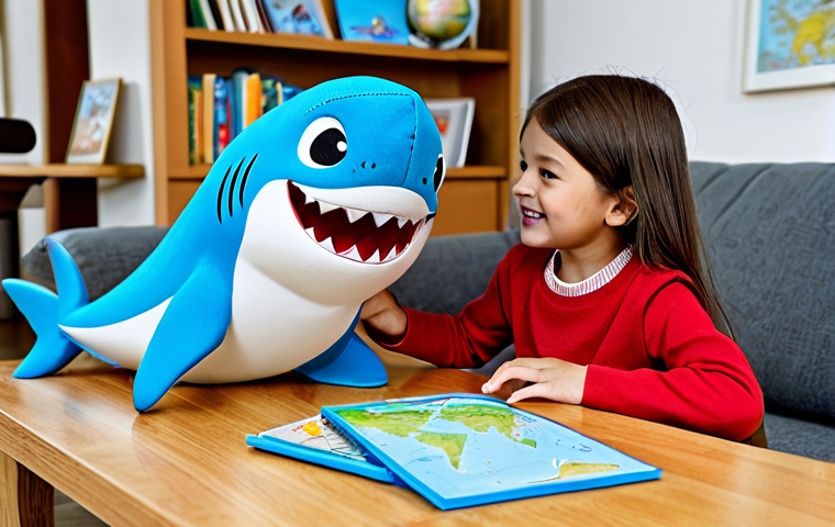 아기상어 피규어 - Playtime Adventure**

A group of diverse, fully clothed children playing in a brightly colored playr...